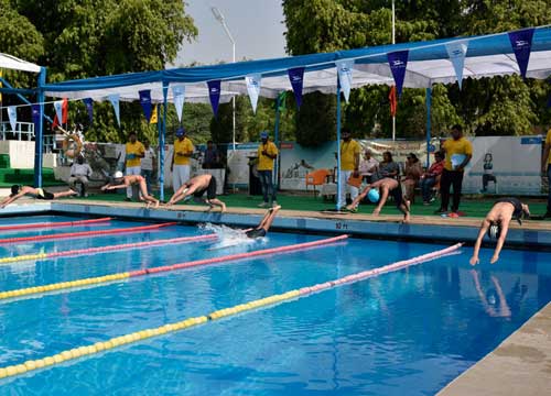 Water and wastewater plant for Swimming pools Industries